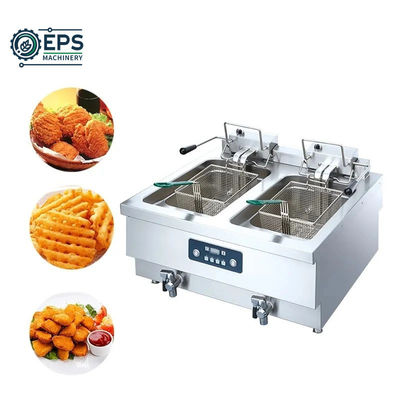 2L 2.5L 3L 5L 6L 전기 딥 프라이어 버튼 제어 모드 405X241X204mm