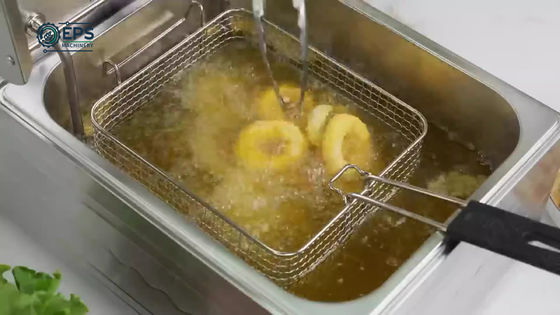 20kg 패키지 대용량용 스틸로 만든 자동 산업용 딥프라이어