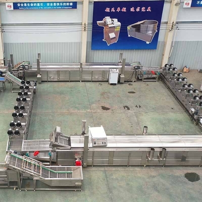 대용량 작업 500kg 자동 등급 자동 프렌치 프라이 가공 장비