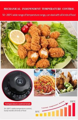 첨단 기술 대량 식품 생산을 위한 프라이 머신 405X241X204mm
