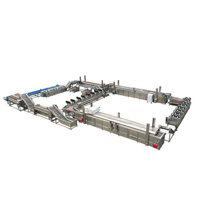 현대적인 양량 프렌치 프라이 생산 공장