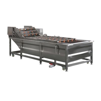 500kg 테크 환경 친화적 인 거품 세척기 304 스테인레스 스틸로 만든 뿌리 채소
