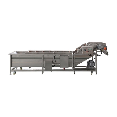 1500kg/h 용량 110V~380V 전압의 과일과 채소 샐러드 세척장비
