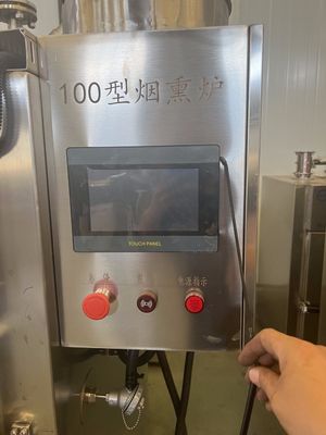 상업용 스테인레스 스틸 전기 자동 생선 흡연 오븐 궁극적인 흡연