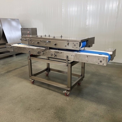 자동급 자동 500kg 전기 닭고기 고기 스트립 절단 기계 OEM ODM