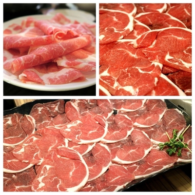 고기 절단 및 절단용 열 처리 스테인리스 스틸 6 "8" 절단 기계