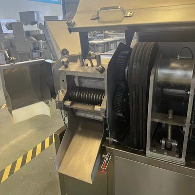 110V-380V 자동 산업용 냉동 고기 스트립 절단 기계