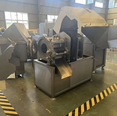 스트립에 잘라 열 가공 냉동 고기 절단기 냉동 식품 및 가공