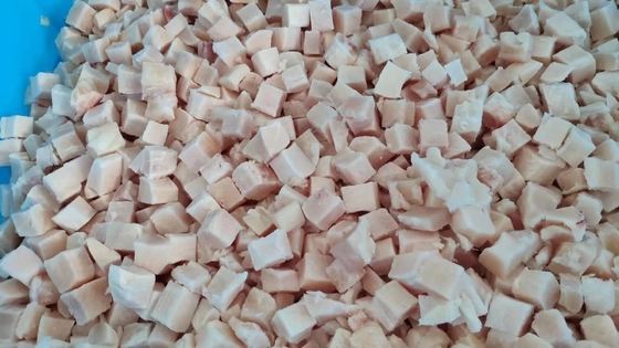 자동 등급 자동 산업 냉동 고기 Dicer 조각 된 닭고기 큐브 절단