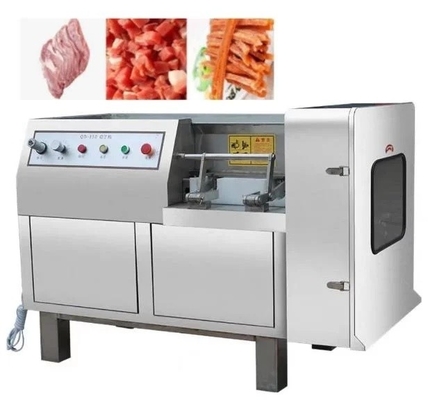 냉동 고기 절단기 큐버 21mm 고기 큐브 절단기 3kw 쇠고기 절단기