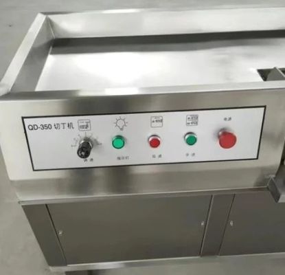 1480x800x980mm 빠른 고기 가공을 위한 완전 자동 닭고기 고기 절단기