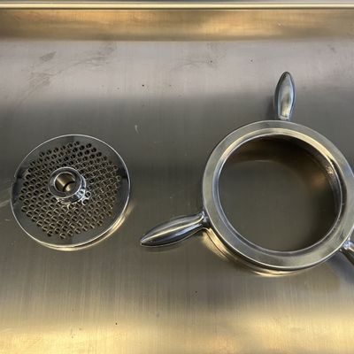 버튼 컨트롤 모드 산업용 PLC 냉동 고기용 큰 믹스 고기 제조 기계
